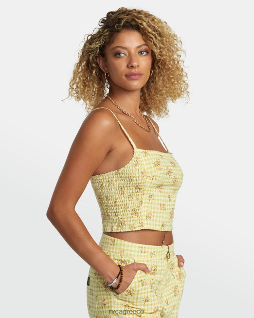 R422N81179 ενιαίο ρεζερβουάρ RVCA γυναίκες χρυσαφένιος είδη ένδυσης