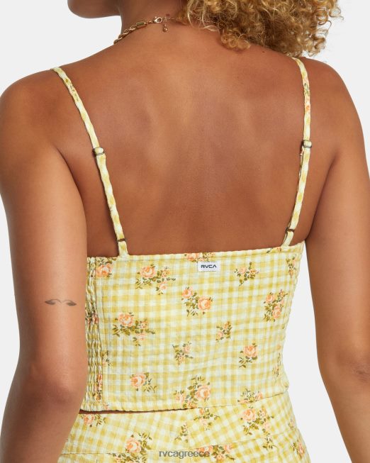 R422N81179 ενιαίο ρεζερβουάρ RVCA γυναίκες χρυσαφένιος είδη ένδυσης