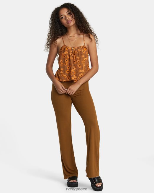 R422N81187 πουρνάρι RVCA γυναίκες χώμα σιένης είδη ένδυσης