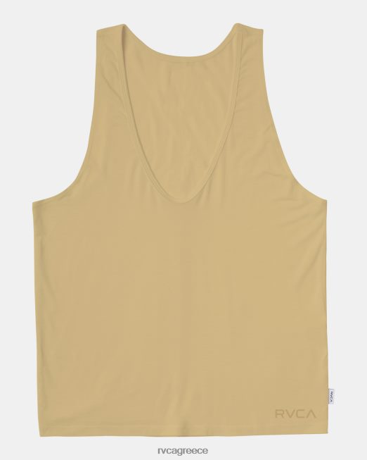 R422N81248 κομμένο φανελάκι RVCA γυναίκες χρυσαφένιος είδη ένδυσης