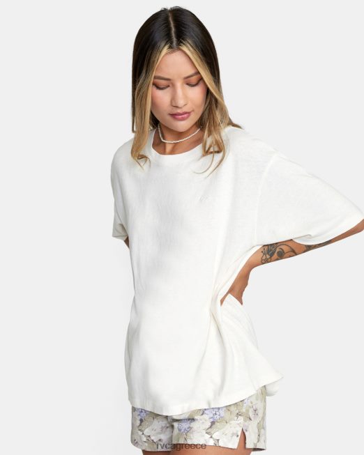 R422N81314 ptc κάθε μέρα υπερμεγέθη μπλουζάκι RVCA γυναίκες σύννεφο είδη ένδυσης