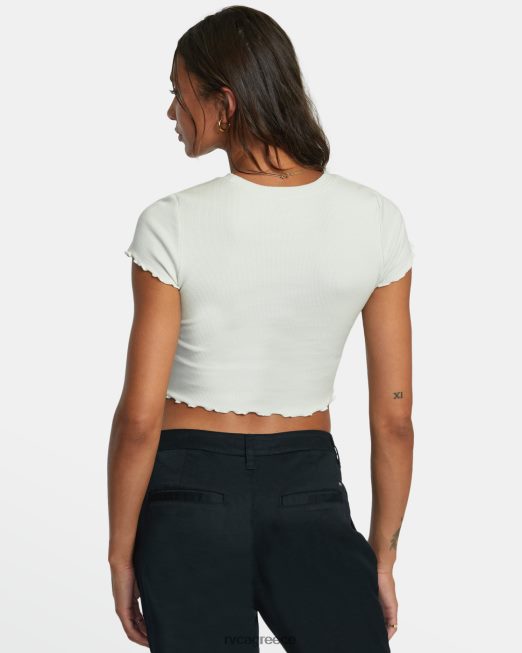 R422N81344 κομψό μπλουζάκι συμμαθητή RVCA γυναίκες θαλάσσιο σπρέι είδη ένδυσης