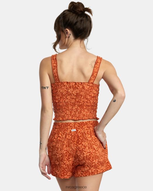 R422N81345 οροφή δεξαμενής βεράντας RVCA γυναίκες αμμόξυλο είδη ένδυσης