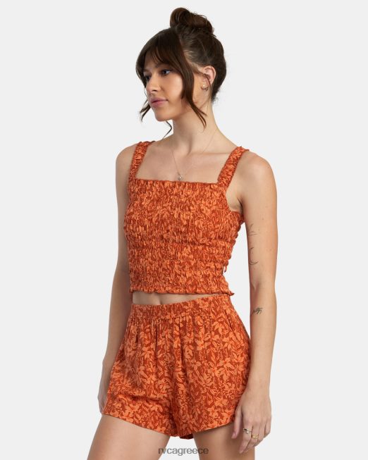 R422N81345 οροφή δεξαμενής βεράντας RVCA γυναίκες αμμόξυλο είδη ένδυσης