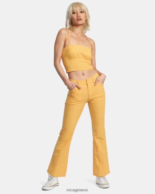 R422N81382 φανέλα ρεζερβουάρ φωτεινής πλευράς RVCA γυναίκες λιλικοι είδη ένδυσης