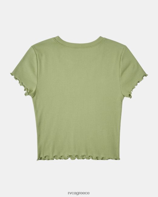 R422N81429 μπλουζάκι συμμαθητή RVCA γυναίκες φτέρη είδη ένδυσης