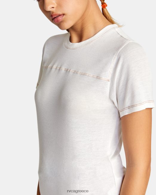 R422N81480 πλεκτό μπλουζάκι fielder RVCA γυναίκες σύννεφο είδη ένδυσης