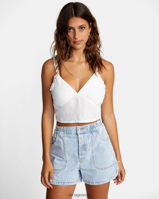 R422N81531 γλυκιά μου cropped top tank RVCA γυναίκες σύννεφο είδη ένδυσης