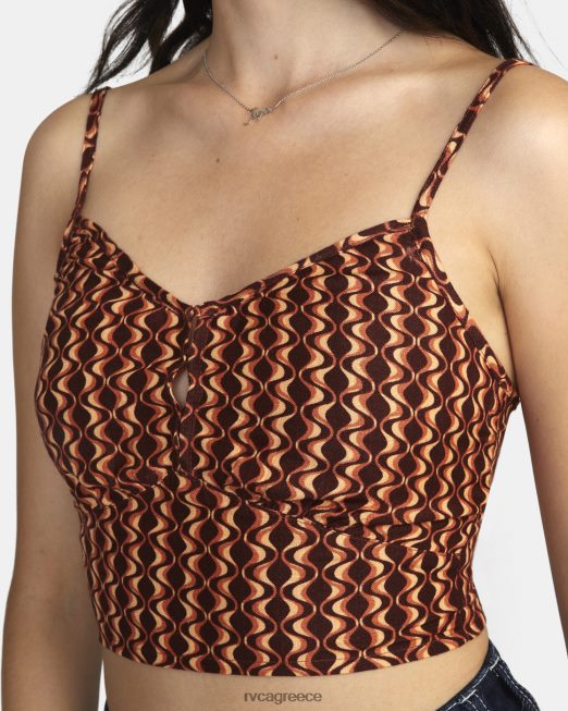 R422N81542 moxy φανελάκι RVCA γυναίκες εσπρέσο είδη ένδυσης