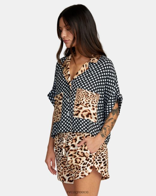 R422N81554 κουμπί speakeasy προς τα κάτω RVCA γυναίκες πολυ είδη ένδυσης