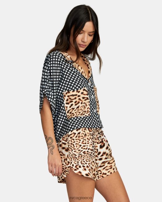 R422N81554 κουμπί speakeasy προς τα κάτω RVCA γυναίκες πολυ είδη ένδυσης