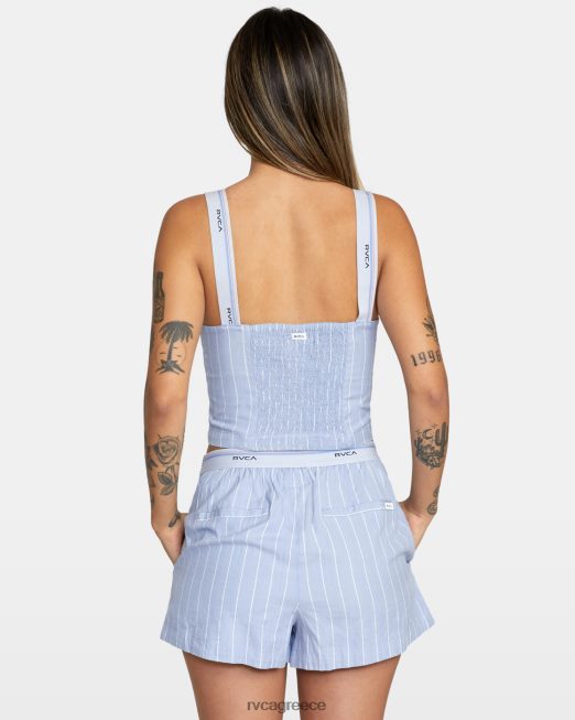 R422N81719 νυχτερινή καλλιέργεια δεξαμενής RVCA γυναίκες γκρι μωβ είδη ένδυσης