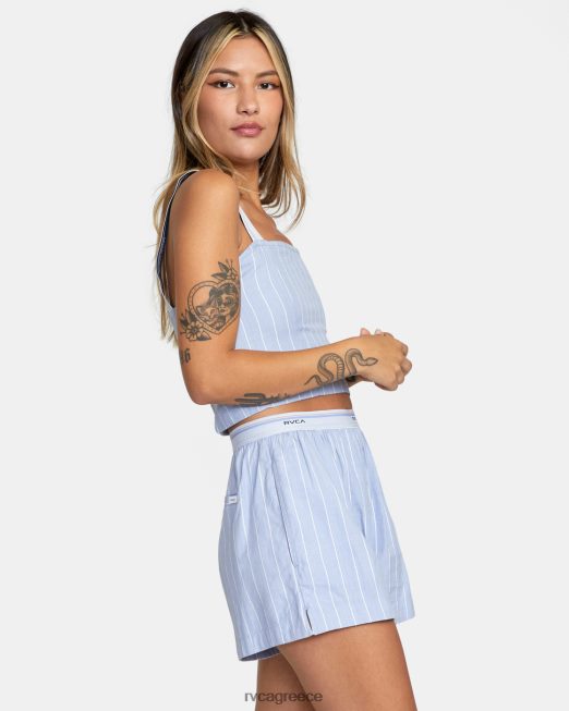 R422N81719 νυχτερινή καλλιέργεια δεξαμενής RVCA γυναίκες γκρι μωβ είδη ένδυσης