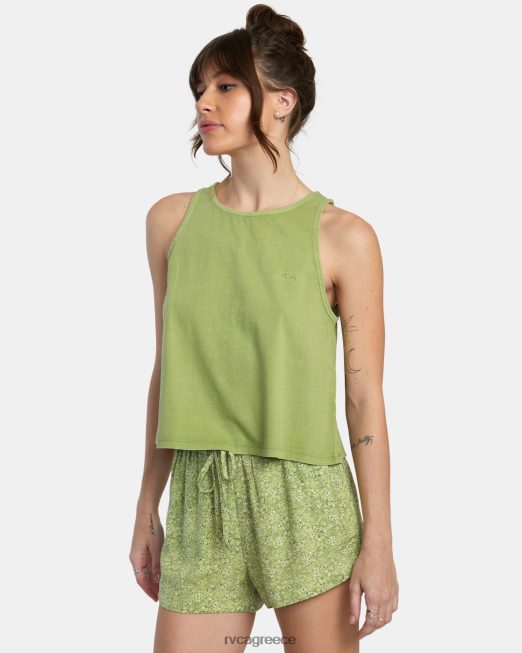 R422N81722 φανελάκι ταξιδιώτη RVCA γυναίκες φτέρη είδη ένδυσης