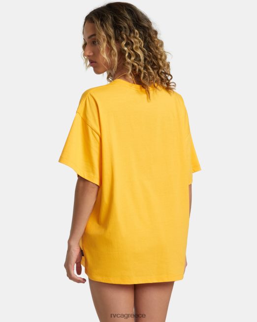 R422N8229 τριαντάφυλλο machado φίδι μπλουζάκι RVCA γυναίκες κατιφές είδη ένδυσης