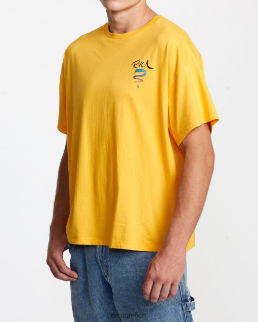 R422N8229 τριαντάφυλλο machado φίδι μπλουζάκι RVCA γυναίκες κατιφές είδη ένδυσης