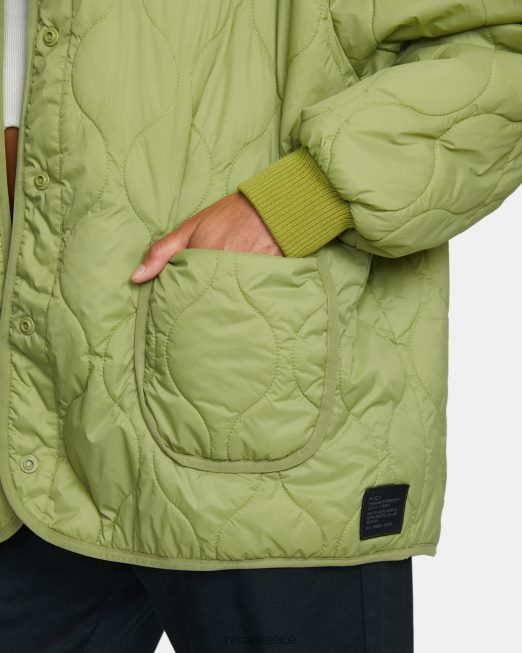 R422N81317 τρομερό αναστρέψιμο υπερμεγέθη σακάκι RVCA γυναίκες φτέρη είδη ένδυσης