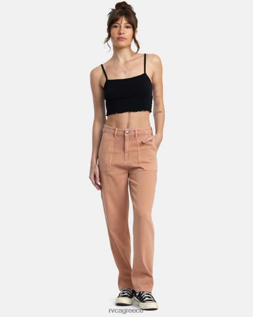 R422N81027 παντελόνια ρούχων εργασίας συλλογής ύφεσης RVCA γυναίκες φελλός είδη ένδυσης