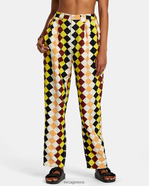 R422N81142 παντελόνι greenpacha peru φαρδύ παντελόνι RVCA γυναίκες πολυ είδη ένδυσης