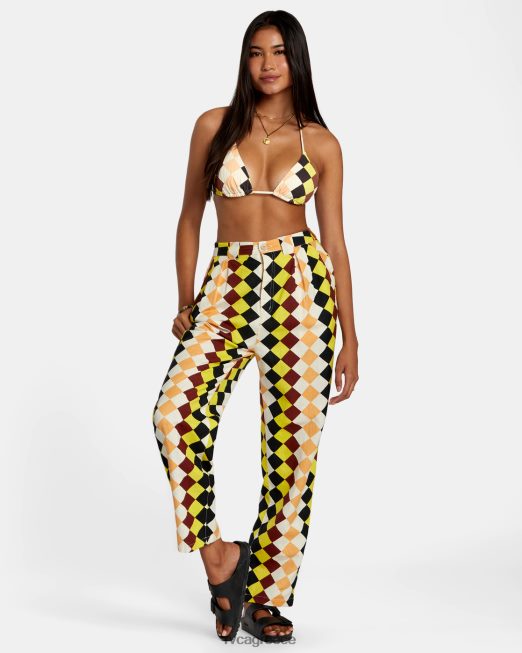 R422N81142 παντελόνι greenpacha peru φαρδύ παντελόνι RVCA γυναίκες πολυ είδη ένδυσης