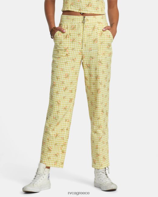 R422N81242 παντελόνι παντελόνι οπουδήποτε RVCA γυναίκες χρυσαφένιος είδη ένδυσης