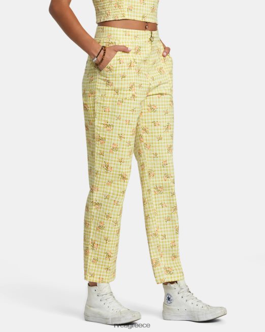 R422N81242 παντελόνι παντελόνι οπουδήποτε RVCA γυναίκες χρυσαφένιος είδη ένδυσης