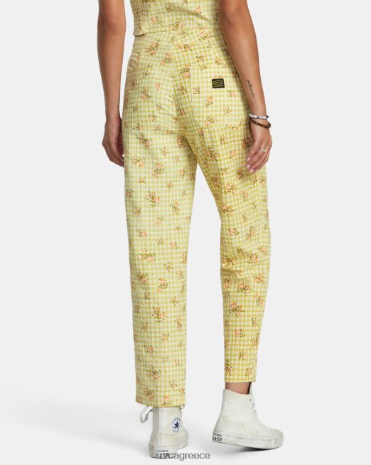 R422N81242 παντελόνι παντελόνι οπουδήποτε RVCA γυναίκες χρυσαφένιος είδη ένδυσης