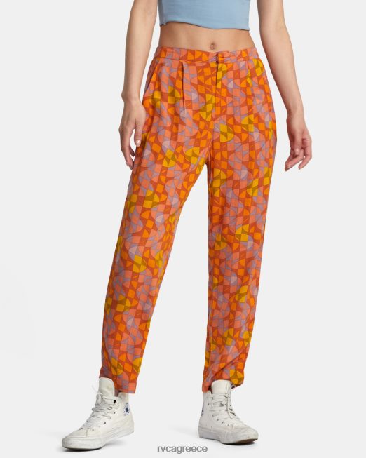 R422N81259 παντελόνι μπλιπ RVCA γυναίκες αμμόξυλο είδη ένδυσης