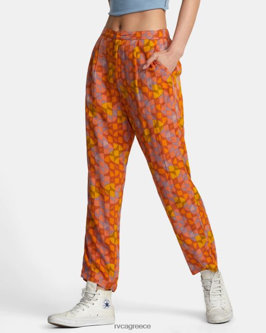 R422N81259 παντελόνι μπλιπ RVCA γυναίκες αμμόξυλο είδη ένδυσης