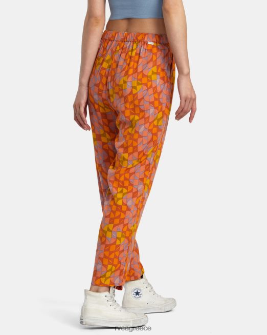 R422N81259 παντελόνι μπλιπ RVCA γυναίκες αμμόξυλο είδη ένδυσης