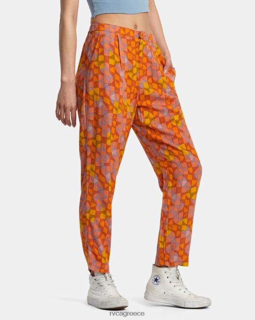 R422N81259 παντελόνι μπλιπ RVCA γυναίκες αμμόξυλο είδη ένδυσης