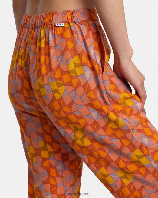 R422N81259 παντελόνι μπλιπ RVCA γυναίκες αμμόξυλο είδη ένδυσης