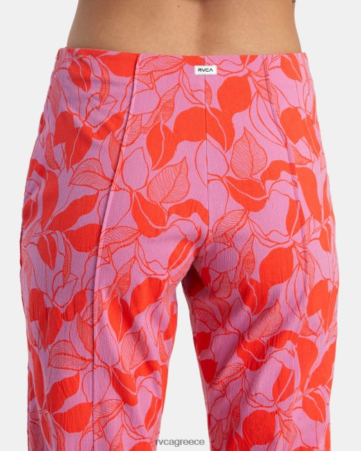 R422N81369 drip ψηλόμεσο παντελόνι RVCA γυναίκες κυκλάμινο είδη ένδυσης