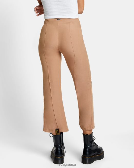 R422N81508 drip ψηλόμεσο παντελόνι RVCA γυναίκες ξύλο είδη ένδυσης