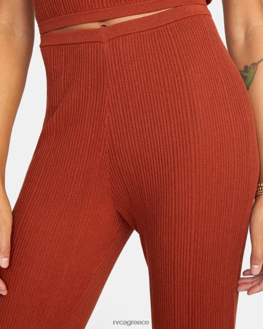 R422N81563 swerve flared παντελόνι RVCA γυναίκες αραβικό μπαχαρικό είδη ένδυσης