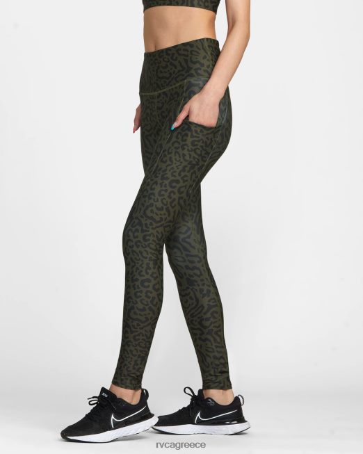 R422N81579 va sport pocket τεχνικό κολάν RVCA γυναίκες ζωική ελιά είδη ένδυσης