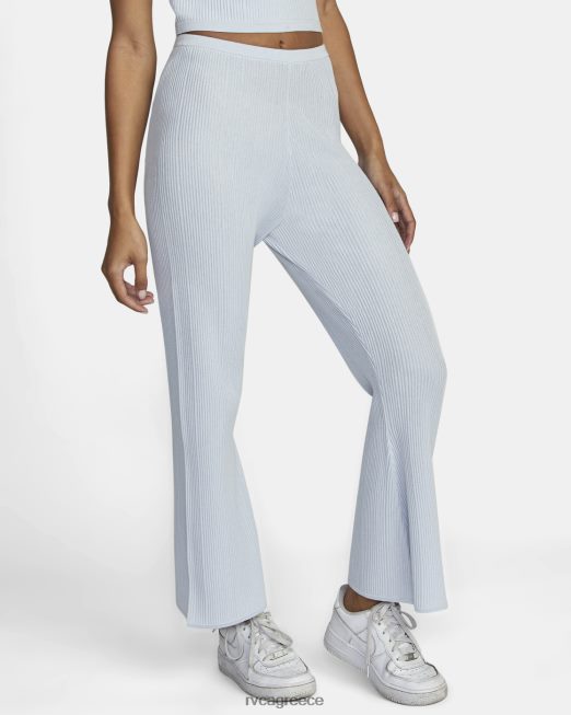 R422N81585 swerve flared παντελόνι RVCA γυναίκες μπλε αλογόνου είδη ένδυσης