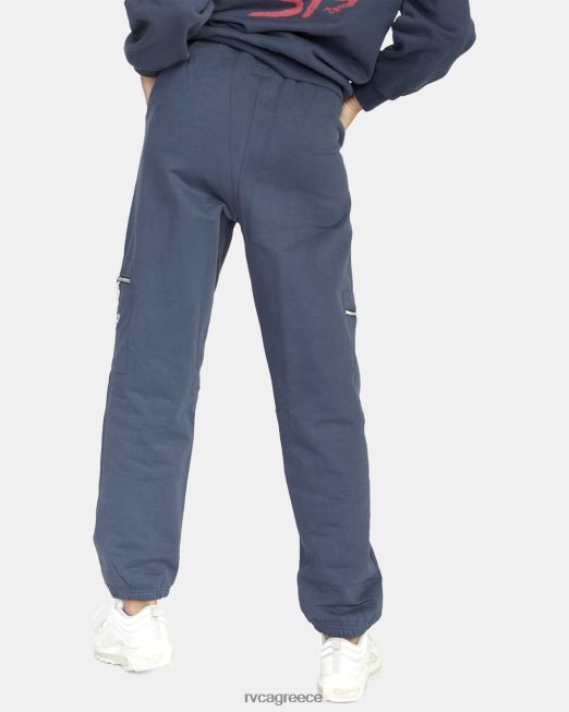 R422N81636 φούτερ maxwell RVCA γυναίκες κυκλοθυμικό μπλε είδη ένδυσης