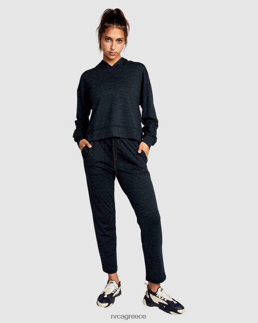R422N81648 παντελόνι προπόνησης c-able RVCA γυναίκες μαύρο ρείκι είδη ένδυσης