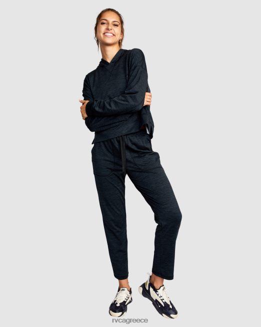 R422N81648 παντελόνι προπόνησης c-able RVCA γυναίκες μαύρο ρείκι είδη ένδυσης