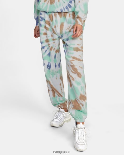 R422N81664 παντελόνι με γραβάτα RVCA γυναίκες μέντα είδη ένδυσης