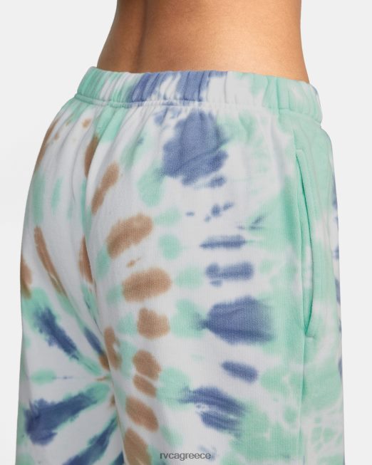 R422N81664 παντελόνι με γραβάτα RVCA γυναίκες μέντα είδη ένδυσης