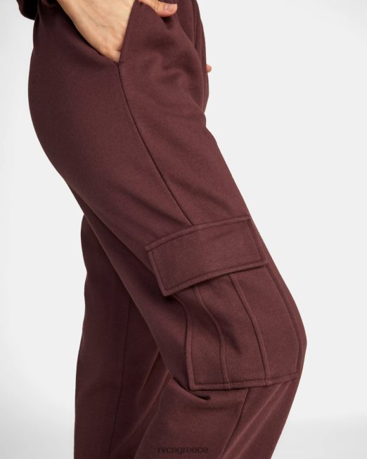 R422N81689 φούτερ φορτίου test drive RVCA γυναίκες εσπρέσο είδη ένδυσης