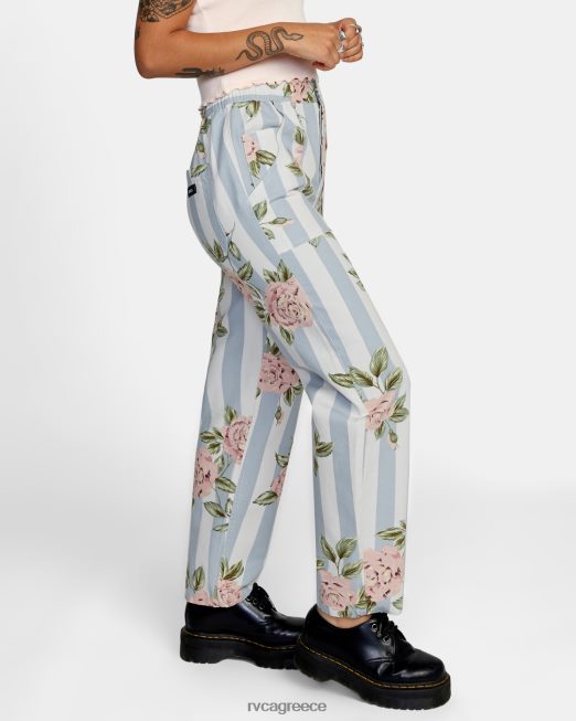 R422N81721 scrunchi ψηλόμεσο παντελόνι RVCA γυναίκες σύννεφο είδη ένδυσης