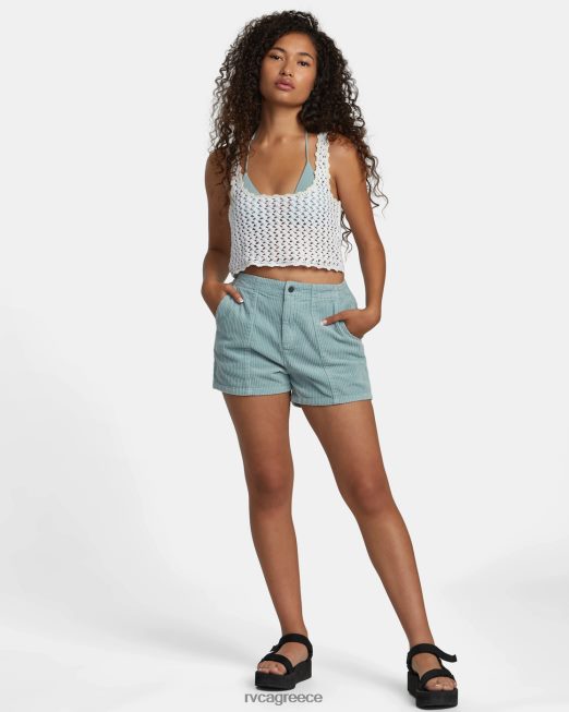 R422N81125 κροσέ με κάγκελα RVCA γυναίκες ψιθύρισε λευκό είδη ένδυσης