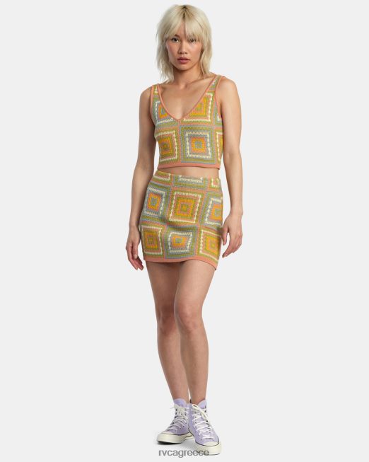 R422N81413 μπλούζα πουλόβερ σκιάς RVCA γυναίκες γκουάβα είδη ένδυσης