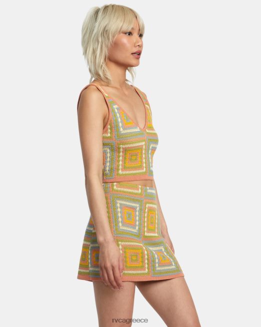 R422N81413 μπλούζα πουλόβερ σκιάς RVCA γυναίκες γκουάβα είδη ένδυσης