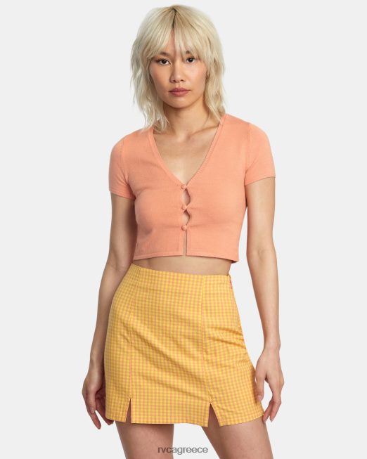 R422N81425 κουκλίστικη ζακέτα RVCA γυναίκες λιλικοι είδη ένδυσης