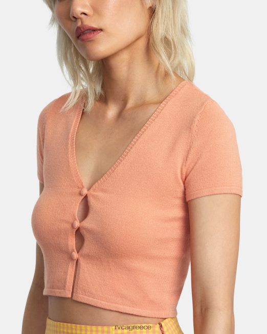 R422N81425 κουκλίστικη ζακέτα RVCA γυναίκες λιλικοι είδη ένδυσης