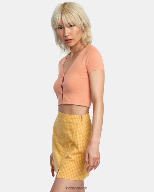 R422N81425 κουκλίστικη ζακέτα RVCA γυναίκες λιλικοι είδη ένδυσης